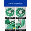 Quick Roll Electrical Cord Organizers with Integrated Outlet Chamber & Strong Small Plastic Frame for Industrial