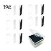 Acrylic Refrigerator Magnet Kits 5/6/8/10/15/20/24 Sets DIY Fridge Kit, Square Decoration with Adhesive Backing, Clear Picture Photo Holder Making Kit
