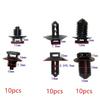 30Pcs Car Frame Body Harness Cable Tie Fixed Base Plastic Fastener Clip Buckle