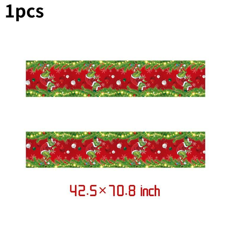 The Christmas Themed Party Decorations Supplies Set Plates Napkins Cups