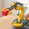 STEM Hydraulic Robotic Arm Educational Toy Science Experiment Kit Mechanical Arm Model for Children Learning Engineering and Technology