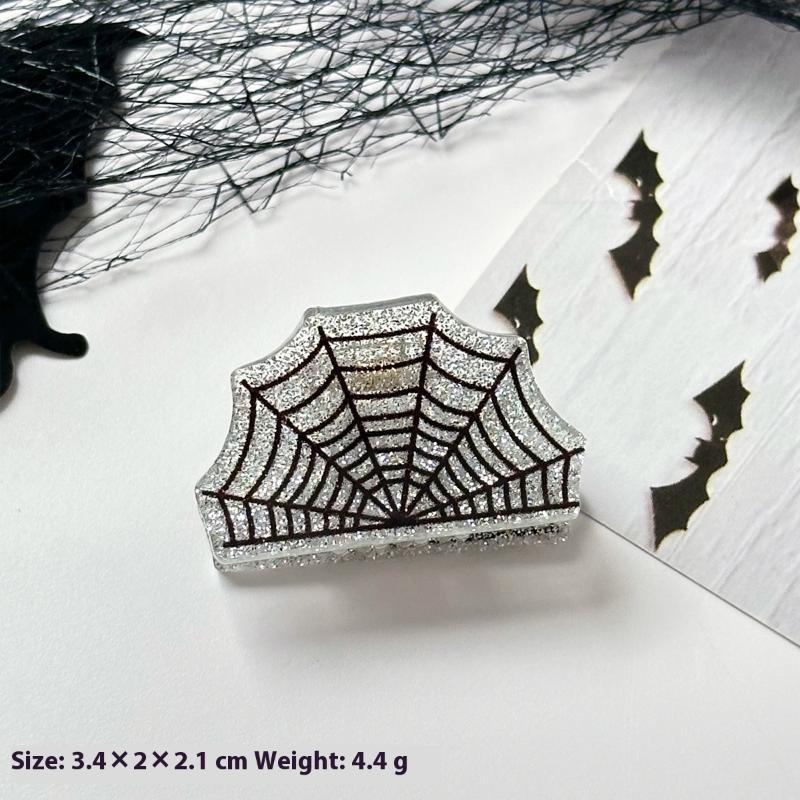 

Pumpkin/Ghost Halloween Theme Hair Claw Clip Holiday Party Headwear Hair Claws For Hair Diy Accessory Hair Styling A1