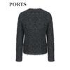 PORTS Women's Metallic Yarn Cardigan