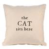 Best Of Breed The Cat Sits Here Cushion