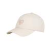 Goxo Woven Ballcap Smile Heart Beige