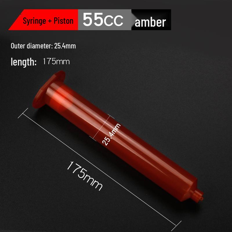 Epoxy Dispenser Syringe Adapter for 3/5/10/30/55CC/100/200/300