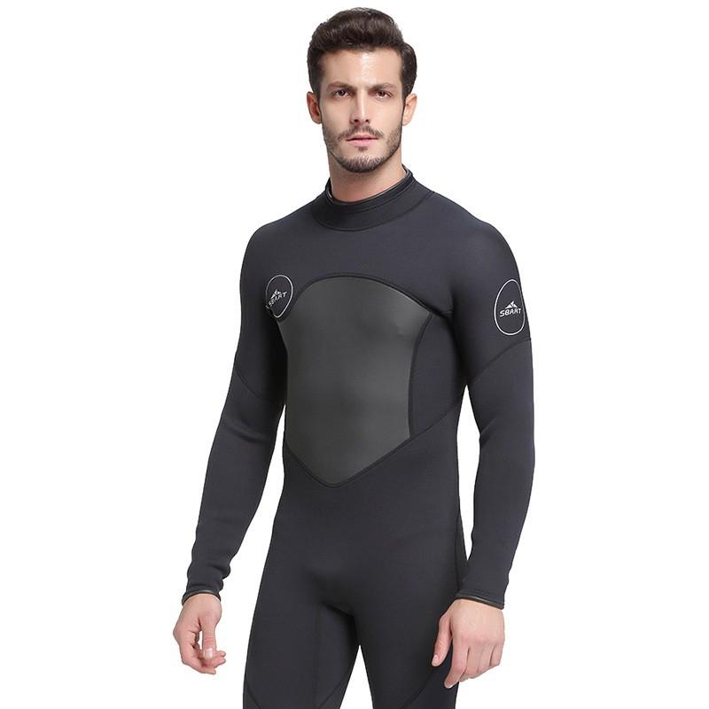 Heren 1,5 mm Volledig Lichaam Wetsuit Duiken Snorkelen Zwemmen Warmte Bescherming UV Zonnescherm