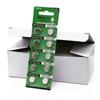High Capacity Button Cell Battery Pack of 10/20/30/40pcs LR1130 AG10 Batteries 68mAh 1.55V Button Cell Reliable Power