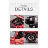 Modellino Auto in Lega Benzs G63 AMG SUV 1/24 con Suono e Luci Pull Back Giocattolo per Bambini Oggetti da Collezione Regalo di Compleanno