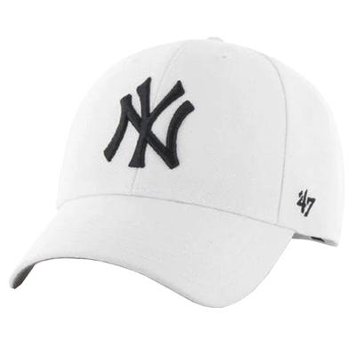 Kšiltovka MVP New York Yankees, Unisex bílá kšiltovka