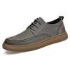 Homens oxfords camurça couro vestido sapatos masculinos sapatos casuais tênis de marca de luxo clássico apartamentos derby sapatos