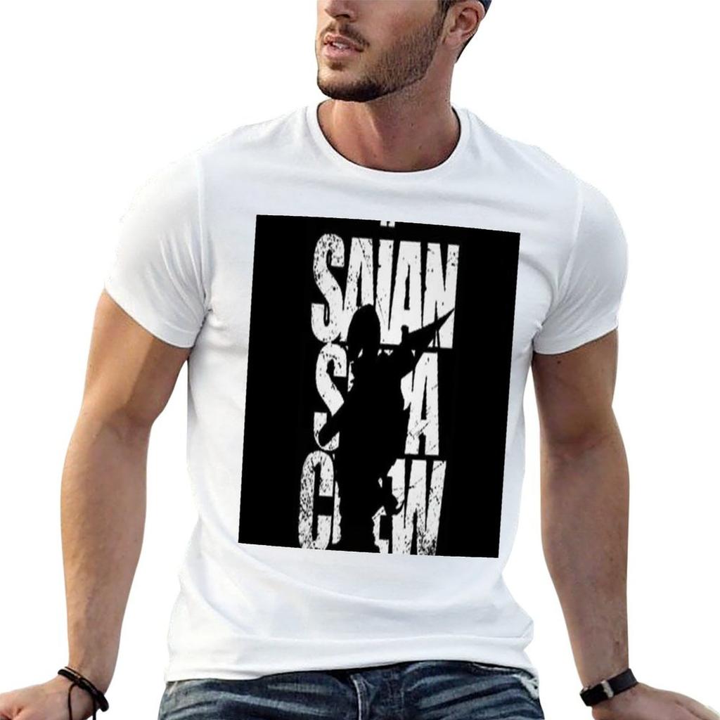 Saian Supa Crew Tshirt Plus Size Basic Cotton Tshirt