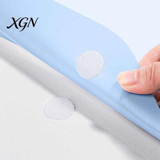 Clear Portfolio Bag 4PCS 11-Hole Expanding File Folders with Labels, Plastic Waterproof Portable Storage Solution Document Bags, Transparent Case for