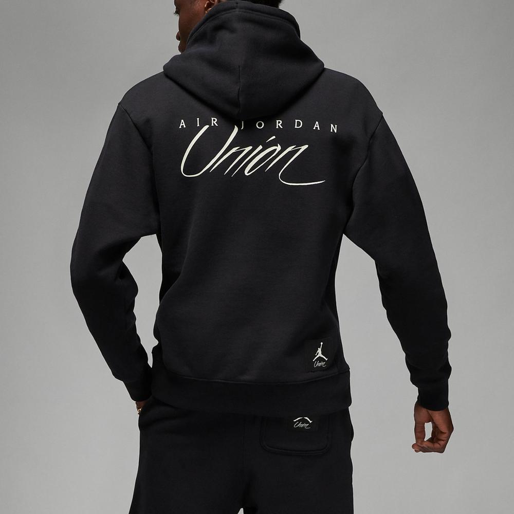 New JORDAN X Union Mj Fleece Hoodie Asia Sizing DV7335-010