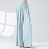Klassische Tanzhosen Damen Elegant Elastischer Bund Weiter Bein Hosen Weicher Körperreim Yoga Lässig Täglich Bühne Training Tanzbekleidung