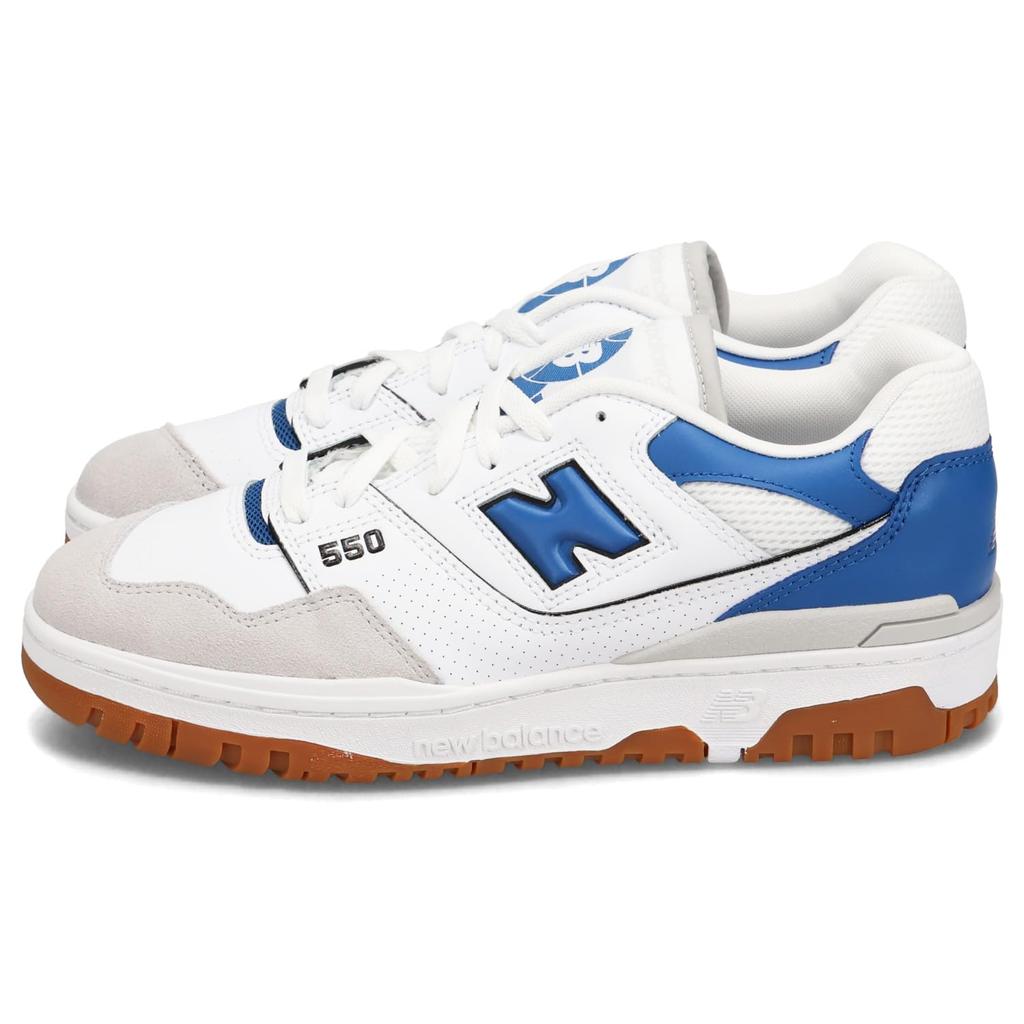 Sneakers 550 D Width BB550ESA Cm [New Balance] Men's WHITE/BLUE 27.0 [Used]