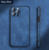 Shockproof Vintage Leather Case for iPhone 16 15 14 13 12 Mini 11 Pro X XR XS Max Plus i Phone 14 Soft Silicon Matte Cover Funda