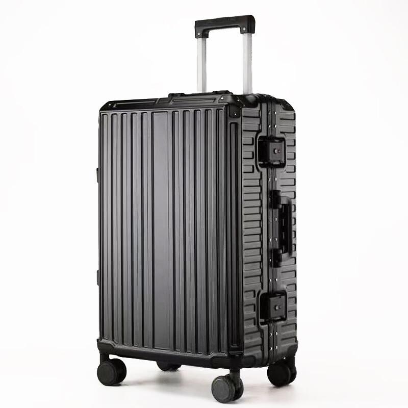 YISHIDUN Aluminum Frame PC Hardshell Spinner Luggage 20 inch