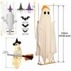 Light-Weight Hanging Hanging Ghost Ornaments Ghost Swing Set  Tree Decoration