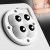 4-20PCS 1/4 Rings Self-Adhesive Mini Caster Wheels Universal Pulley Rotating Wheels 360 Degree Rotation No Noise for Trash Can