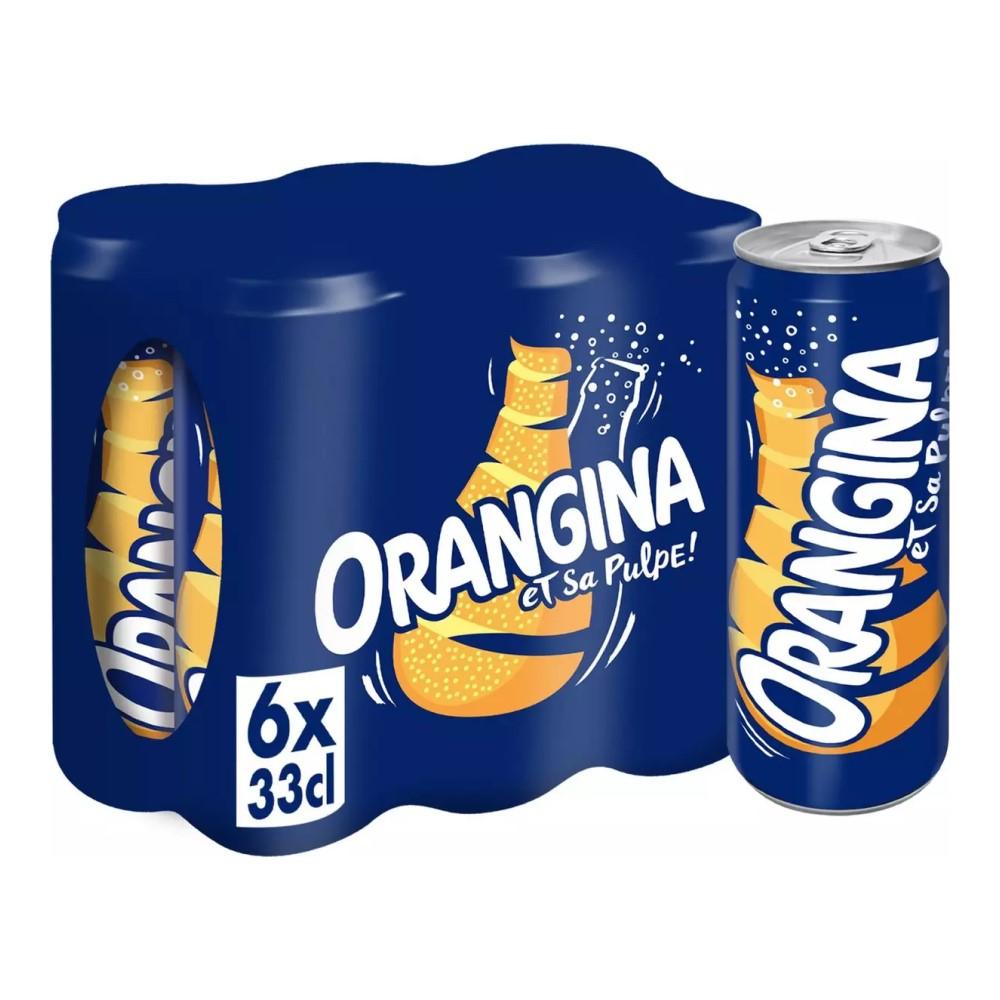French Orangina Original 330Ml X 6