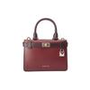 Tatiana Fashion Color Block Simple Lock Decoration Shoulder Crossbody Mini Handbag Women Handbags Red 30F9GT0S1T-BRANDY-MULTI