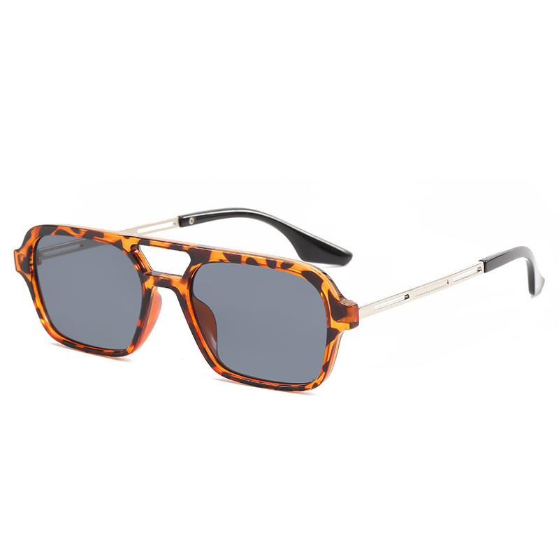 Sunflower Square Sunglasses With Uv400 Protection For Fashionable Travel And Outdoor Activities