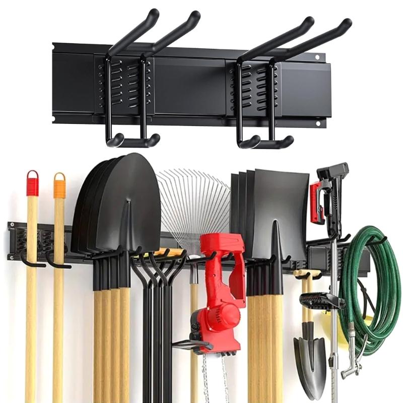 Antislip Rubber Pad Ski Board Wall Mount Holder For Various Size and Bindings Indoor Gear Storage Solution