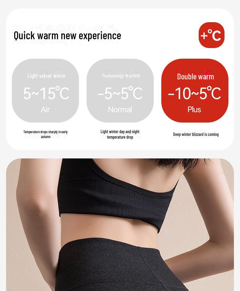 Women's High Waist Seamless Thermal Velvet Pants - Thick, Soft, Cotton Wool for Autumn Wear