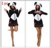 Animal Furry Costume Hood With Mini Skirt Halloween Carnival Cosplay Dress Up Party Outfit