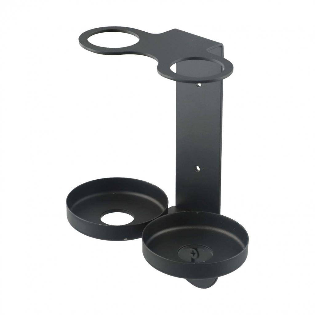 Practical Wall Mounted Soap Dispenser Bracket with Shower Gel Shampoo Rack