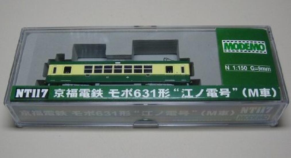 

N gauge NT117 Keifuku Electric Railway Mobo 631 type Enoden (M car)