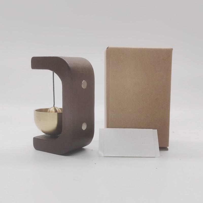 Dopamine-Style Magnetic Wooden Doorbell: Chinese-Inspired Wind Chime for Shop Entrances