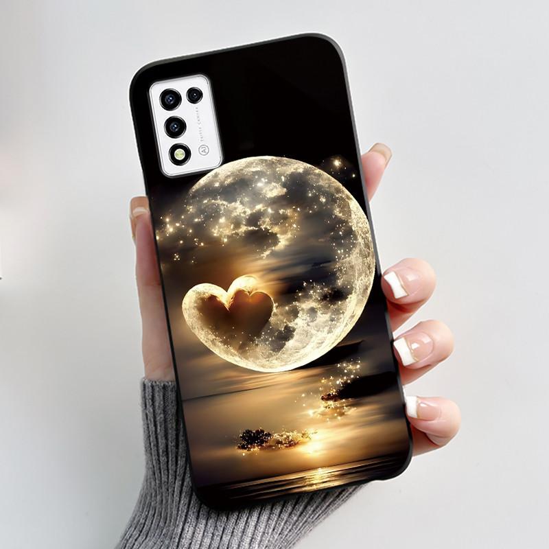 For ZTE Libero 5G III, A202ZT Soft Silicone Black Case For ZTE Libero 5G II, A103ZT Popular Pattern Panda Shockproof Shell