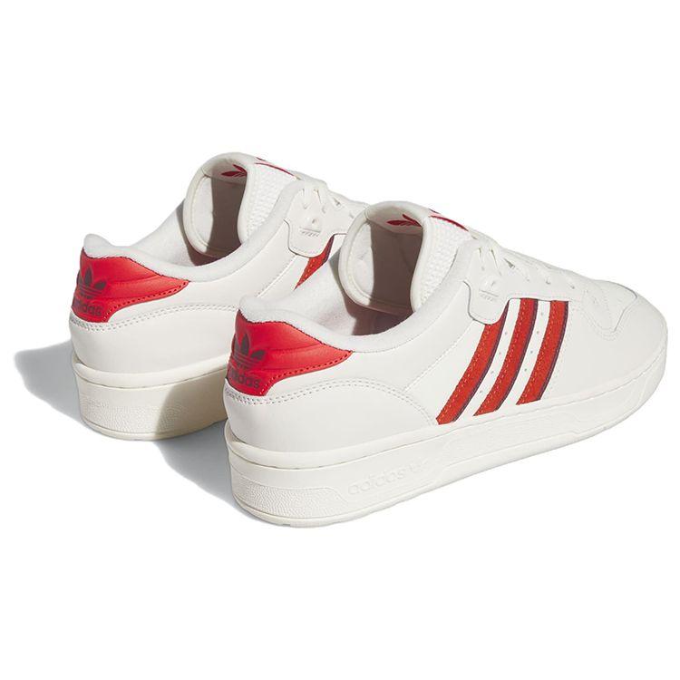 Adidas Rivalry Low Cloud White Shadow Red Unisex Sneakers Cream IE7196