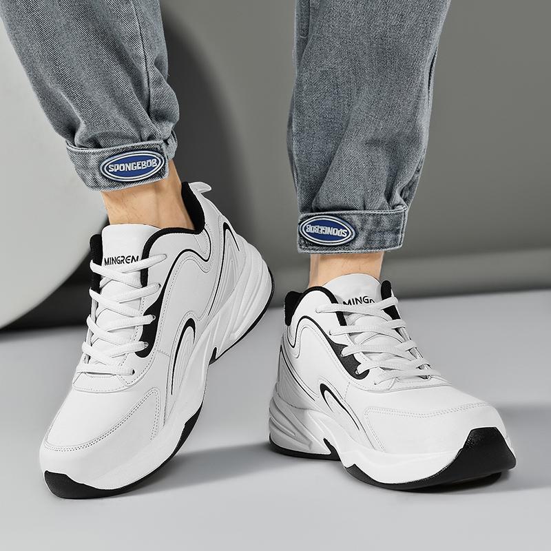 Parent-child Casual Racing Sports Shoes Four Season Non-slip Outdoor Running Shoes Men Plus Size Breathable Light Speed Sneakers