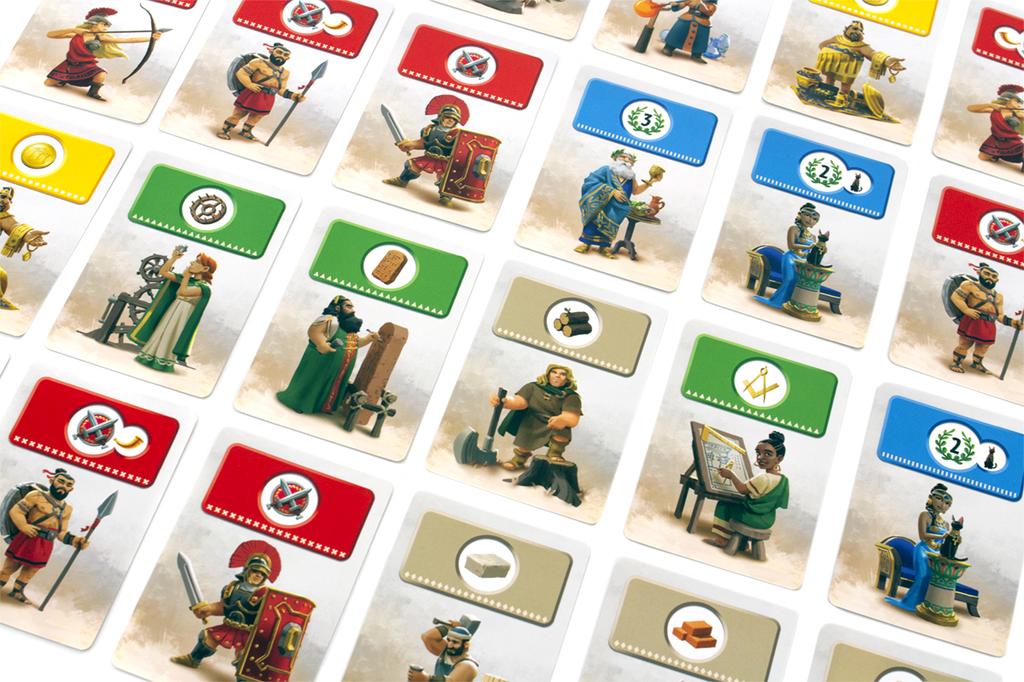 Architects of the 7 Wonders of the World. Board Game. Rebel