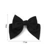 Satin Bowknot Hair Clip Spring Clip Hair Accessory Daily Wear French Hair Bow Clip  Girls