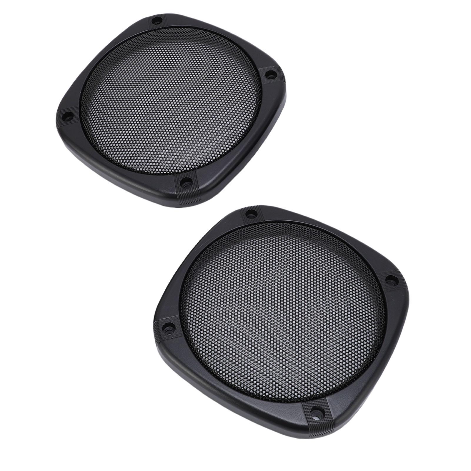 

2 шт. потолочные крышки для динамиков, коммерческие металлические сетки, декоративные автомобильные решетки, аксессуар с