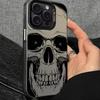 Popular Black Horror Skull for Apple 11 Matte 13 Protective Case 11promax Mobile Phone Case