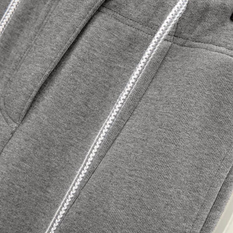 Women's Elastic Waist Drawstring Wide-Leg Fleece Casual Pants