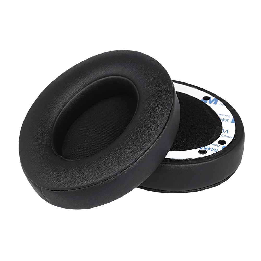 2Pcs Replacement Earpads Ear Pad Cushion for Beats Studio On Ear Wired / Wireless Headphones Black