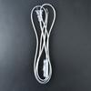 1.8M On Off Switch Power Cord For Led Lamp Us Plug Transparent Extension Cable