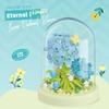 Eternal Flower Bouquet Building Blocks Kids Toy Mini Bricks Girl Series Rose Gift for Valentine Birthday