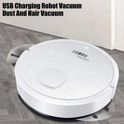 Kehrroboter Leistungsstarke Reinigung Geringe Geräuschentwicklung Schlanker Körper Reiniger USB-Laden 1200mAh Akku Langlebiger Saugroboter