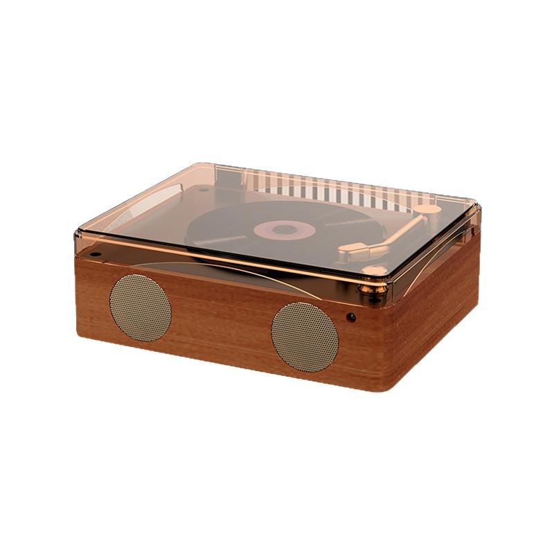 Retro Multifunctional Portable CD Player with Charging Capability