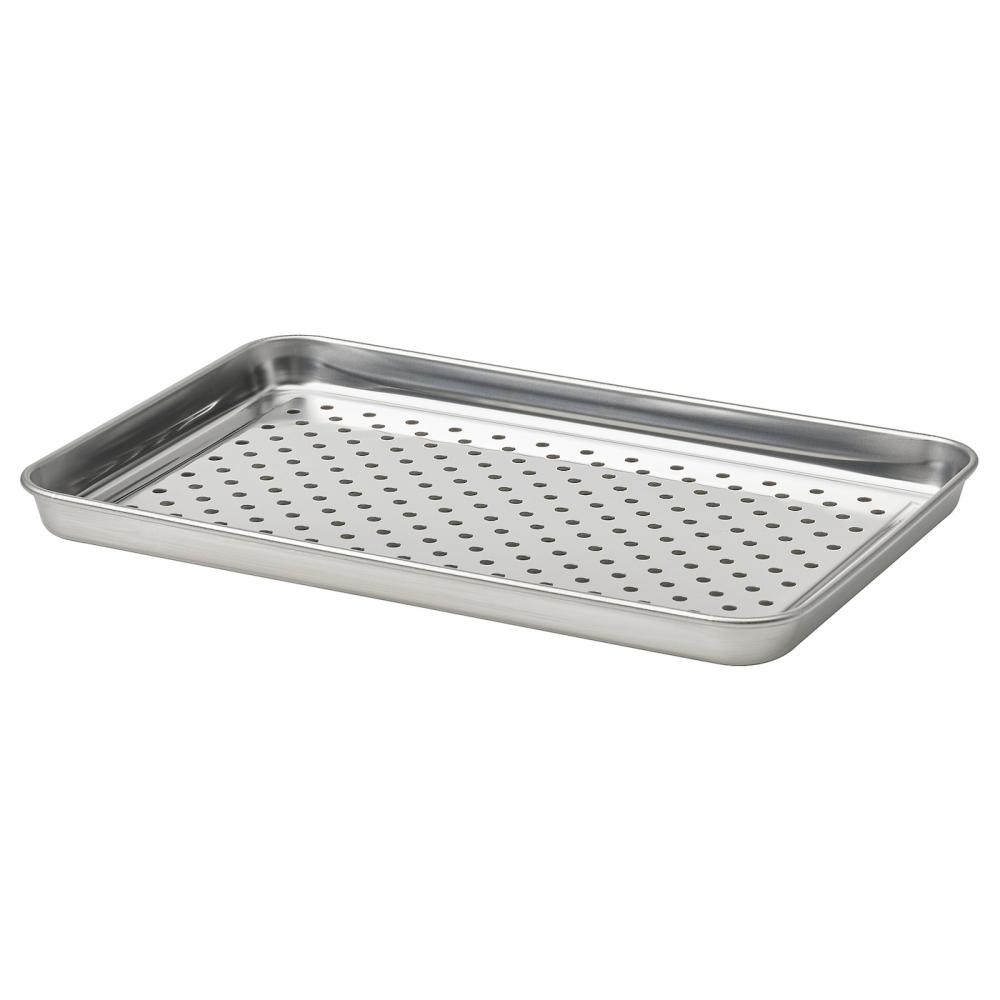 

IKEA GRILLTIDER BBQ tray stainless steel 30x20 cm
