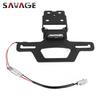 ZX-4R ZX-25R Rear License Plate Holder For KAWASAKI NINJA ZX4R ZX4RR ZX25RR Motorcycle Tail Tidy Fender Eliminator LED Light