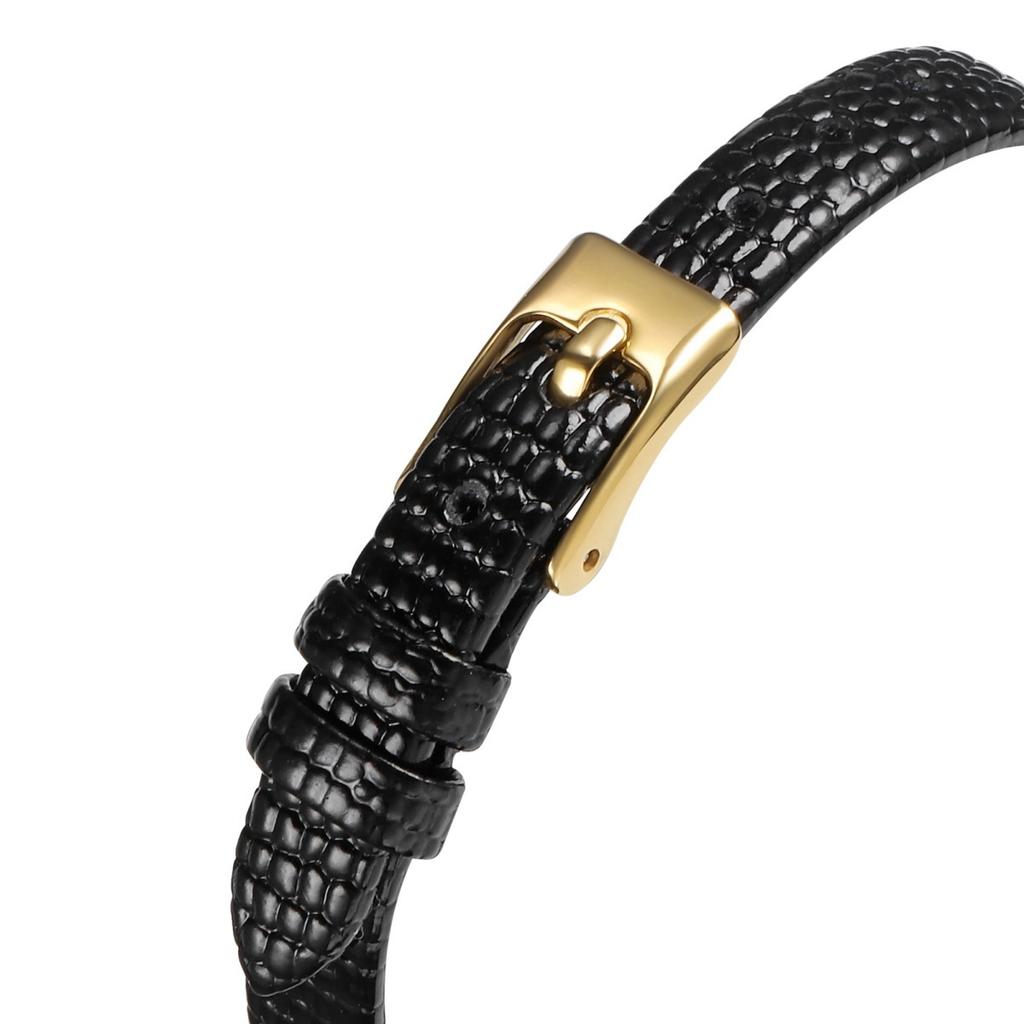 Luxo Leve Nicho Superfície com Padrão de Tecido Mostrador Pequeno Requintado Moda Pulseira com Padrão de Cobra Imitação Relógio de Quartzo Retrô