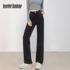 BEAUTIFUL WARDROBE Women's High-Waist Straight-Leg Jeans
